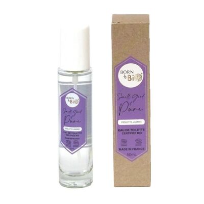 VIOLET JASMIN EAU DE TOILETTE – Aus kontrolliert biologischem Anbau