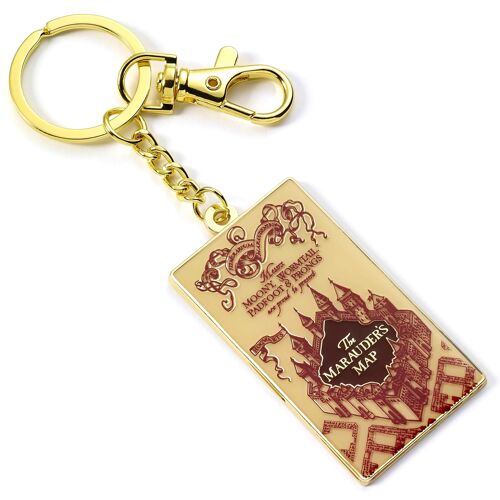 Harry Potter Marauders Map Keyring