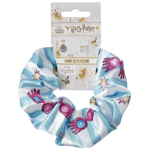 Harry Potter Luna Lovegood Blue Stripe Hair Scrunchie