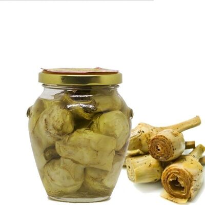 Calabrian sliced artichokes in oil - Made in Italy