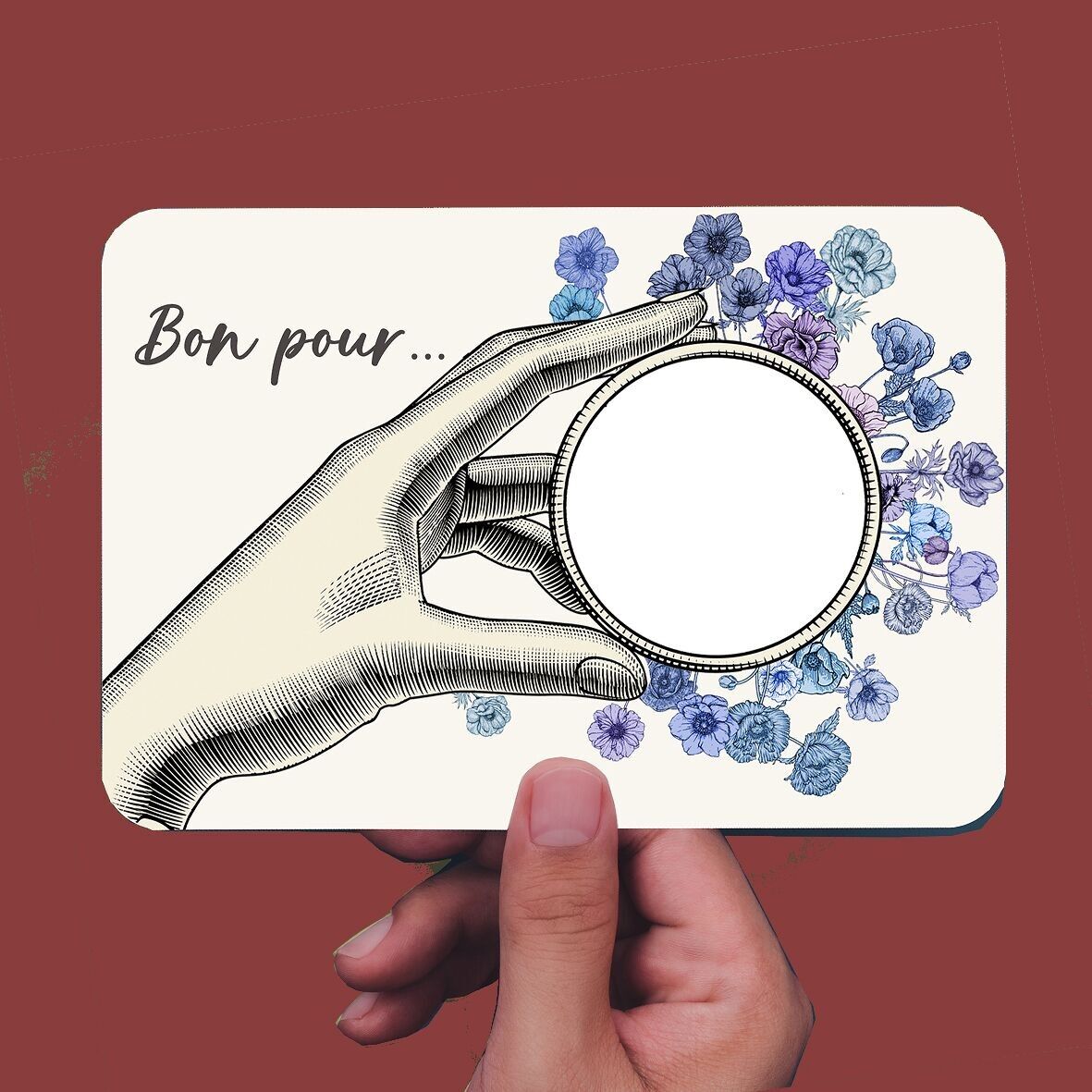 Buono per ....   Gratta e vinci ANEMONE, fiore di marzo.