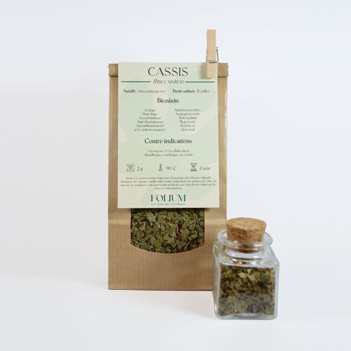 Tisane Aux Feuilles De Cassis BIO