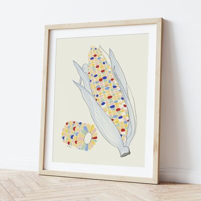 ART PRINT "Épi de maïs" -différentes tailles