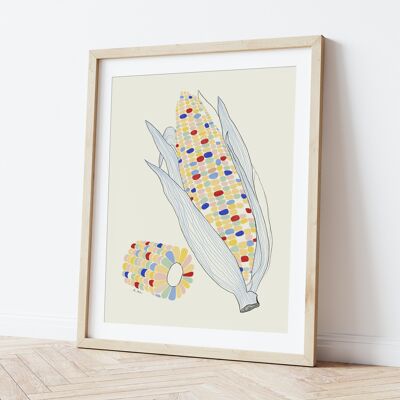 ART PRINT "Ear of Corn" -various sizes