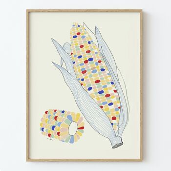 ART PRINT "Épi de maïs" -différentes tailles 2