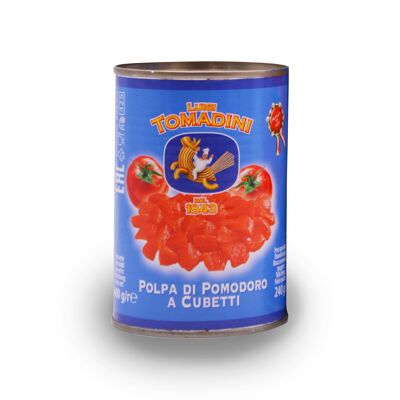 GEHACKTE TOMATEN 400G - Tomadini