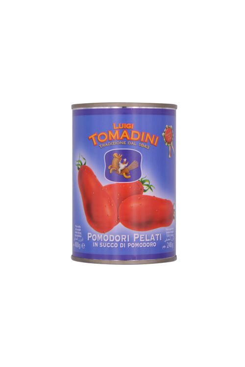 PELATI POMODORO 400 G - Tomadini dal 1843