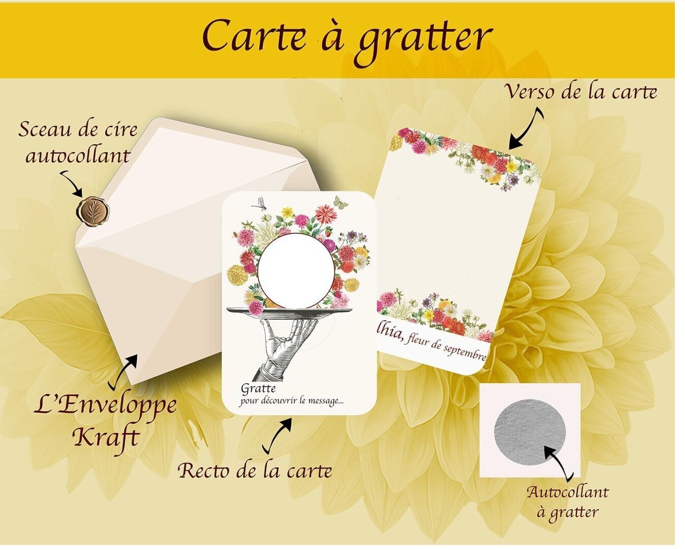 Buono per...Gratta e vinci DALHIA, fiore di settembre.