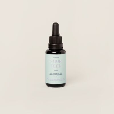 Daily Barbary fig oil & Vitamin E & Hyaluronic acid Serum - Sérum nourrissant Beauté cachée