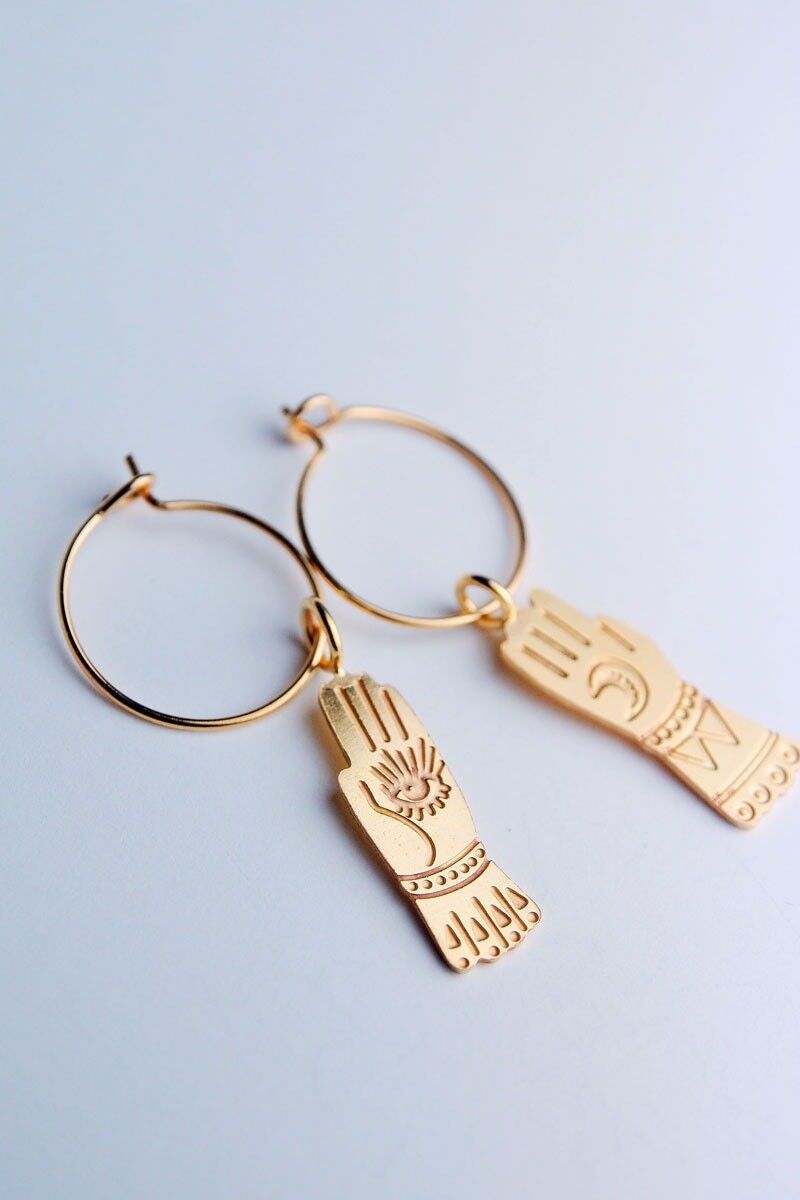 Orecchini a cerchio Barbara Frida