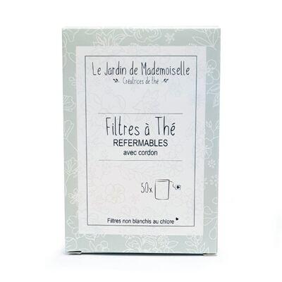 Filtros de papel desechables x50
