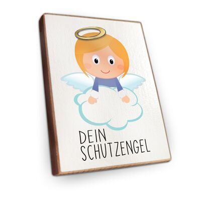 Magnet made of beech wood | Your guardian angel