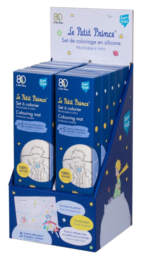 NEW: Présentoir comptoir LE PETIT  PRINCE livré à plat vide