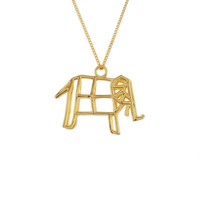 ELEPHANT VERMEIL NECKLACE