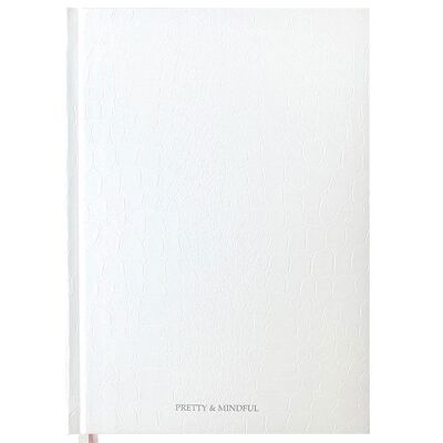 Boss Babe Planner - croc white