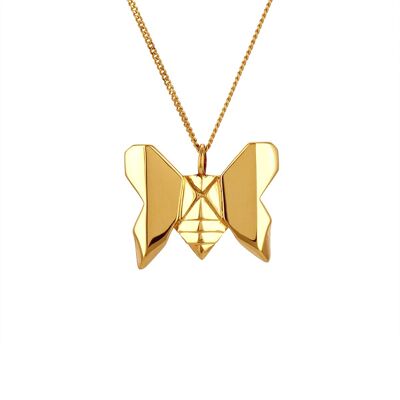 VERMEIL BUTTERFLY NECKLACE