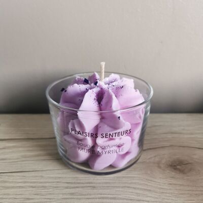 Chantilly-Kerze Brombeere Heidelbeere 130g