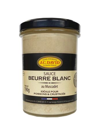 Sauce Beurre Blanc au Muscadet - 190g 1