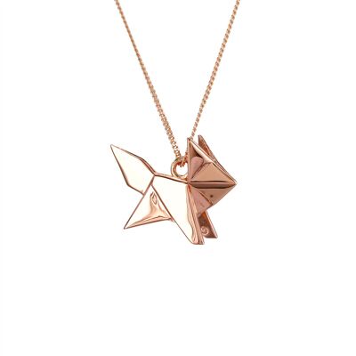 PINK FOX NECKLACE