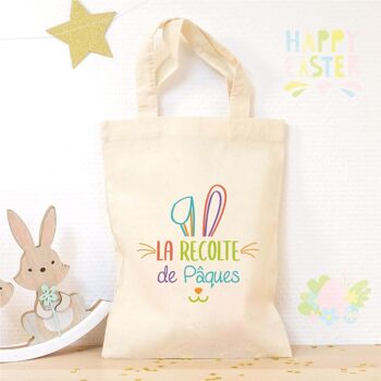 Petit tote bag "La récolte de Pâques"