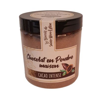 Cioccolato in polvere artigianale - Cacao intenso