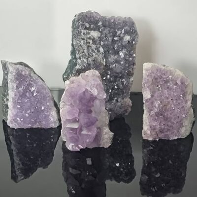 Amethyst Crystal Cut Base Large 3KG LOT