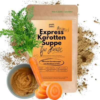 Morosche carrot soup - carrot powder refined with apple (200g)