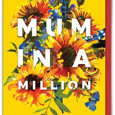 Funny Mother's Day Card - Mum In A Million