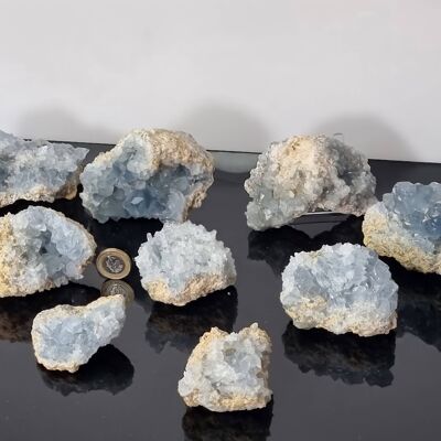 Cristalli di Celestite Grande LOTTO DA 3 KG