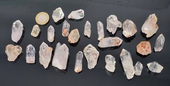 Mélange de points de quartz clair 1