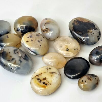 Crystal Palmstone Dendritic Agate 1KG bag