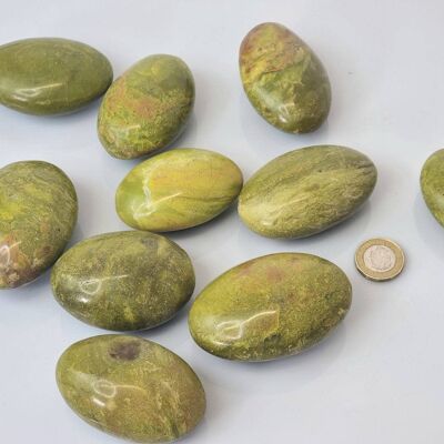 Crystal Palmstone Green Opal (bolsa de 1 kg)