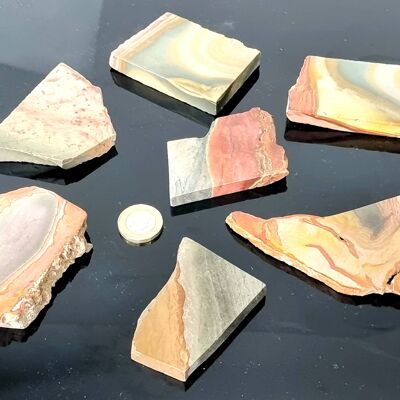 Polychrome Jasper Crystal Slices