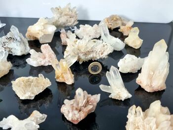 Amas de cristaux de quartz petits 1