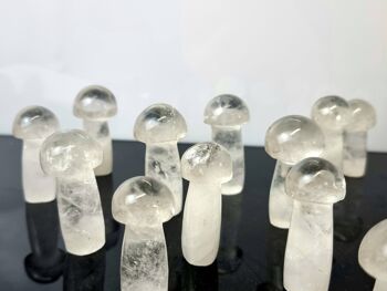 Champignon de cristal de quartz 4