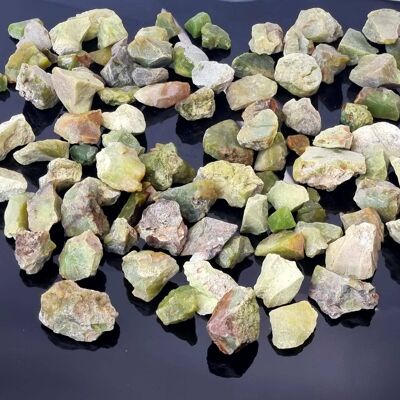 Grober grüner Opal