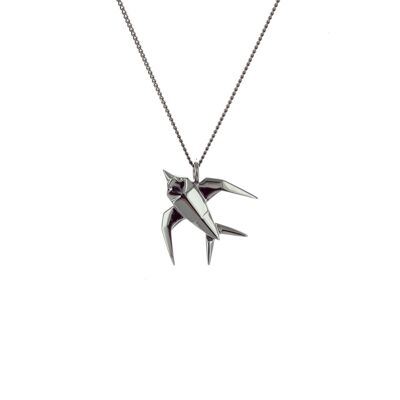 RIFLE BARREL SWALLOW NECKLACE