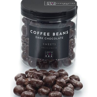 Chocolate coffee beans – coffee beans covered with dark chocolate
