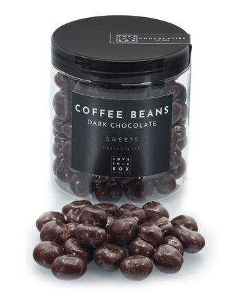 Grains de café au chocolat – grains de café recouverts de chocolat noir 1