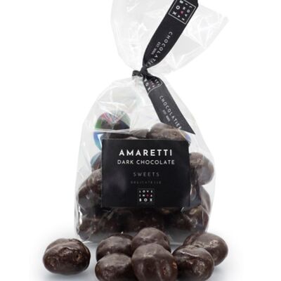Amaretti Dark Chocolate - Biscuits Amaretti enrobés de chocolat noir