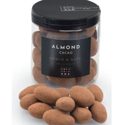 Chocolate Almonds Cocoa – roasted almonds covered with milk chocolate and cocoa
