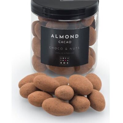 Chocolate Almonds Cocoa – roasted almonds covered with milk chocolate and cocoa
