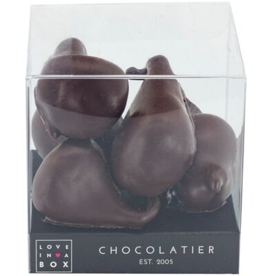Schokoladenfeigen Zartbitterschokolade – getrocknete Feigen überzogen mit Zartbitterschokolade