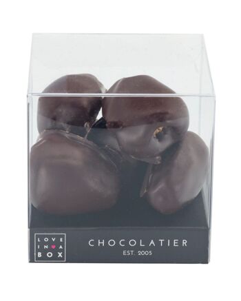 Dattes au chocolat Chocolat noir – dattes enrobées de chocolat noir 1