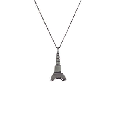 RIFLE CANNON EIFFEL TOWER NECKLACE
