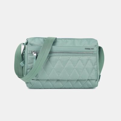 EYE M Medium Shoulder Bag RFID QUILTED SAGE 