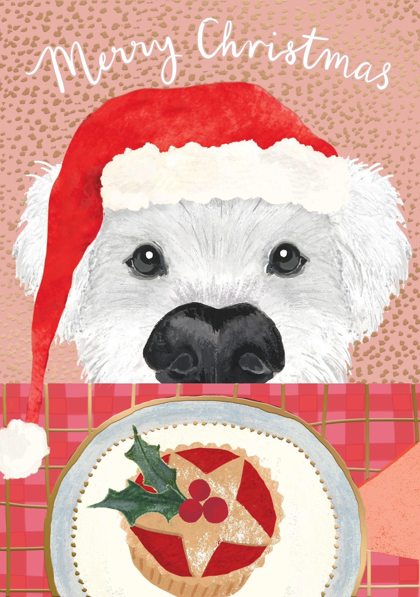 Natale con cane e carne macinata