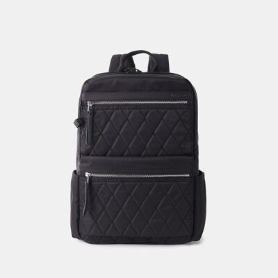 AVA Backpack QUILTED BLACK 