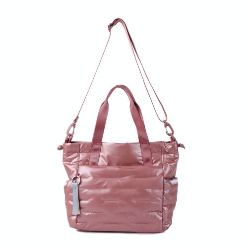 PUFFER Tote CANYON ROSE
