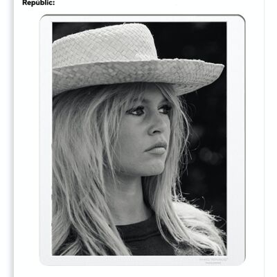 AFFICHE 40x50 cm LA GALERIE PHOTO BARDOT 1961 ST TROPEZ GRK_6432339